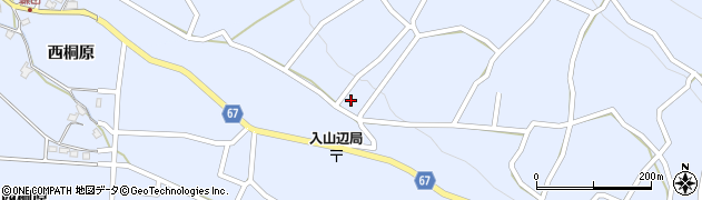 長野県松本市入山辺1699周辺の地図