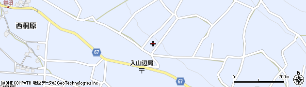 長野県松本市入山辺1700周辺の地図