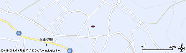 長野県松本市入山辺1732-1周辺の地図