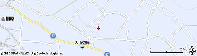 長野県松本市入山辺1716周辺の地図