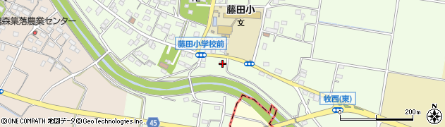 埼玉県本庄市牧西654周辺の地図