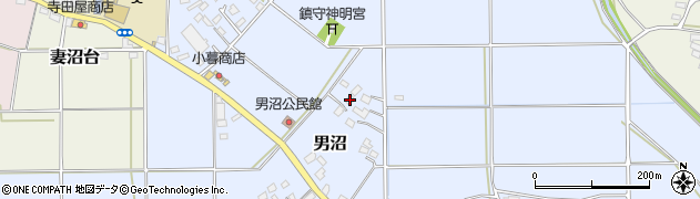 埼玉県熊谷市男沼211周辺の地図