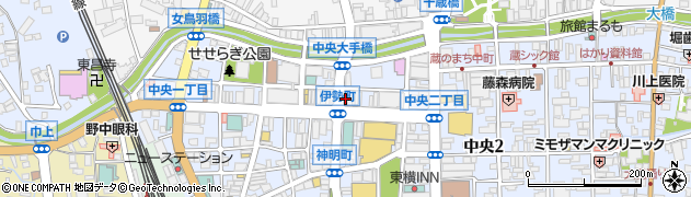 カワイミュージックスクール松本周辺の地図