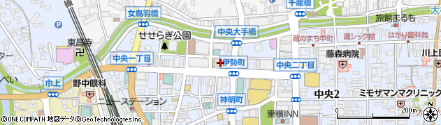 東進衛星予備校　松本駅前校周辺の地図