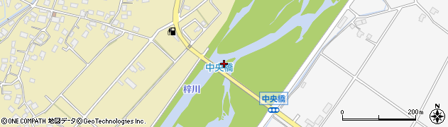 中央橋周辺の地図