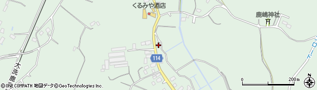 茨城県鉾田市造谷1036周辺の地図