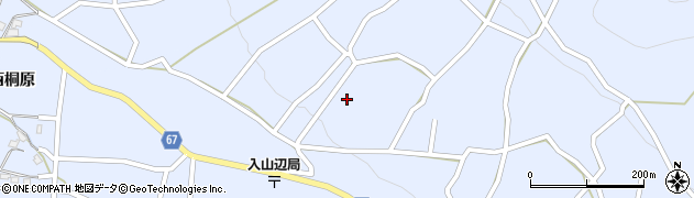 長野県松本市入山辺1714周辺の地図