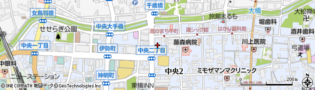 みずほ銀行松本支店周辺の地図