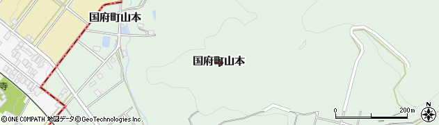 岐阜県高山市国府町山本周辺の地図