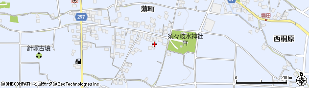 長野県松本市里山辺薄町2791周辺の地図