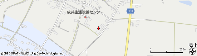 茨城県筑西市成井205周辺の地図