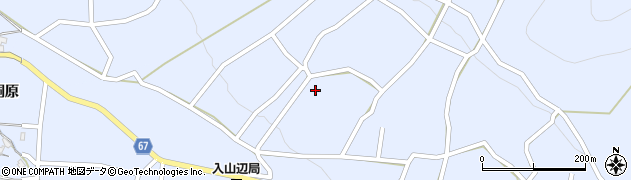長野県松本市入山辺1711周辺の地図