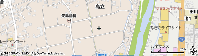 長野県松本市島立荒井周辺の地図