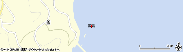 殿島周辺の地図