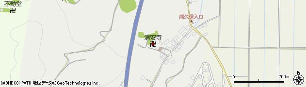 清安寺周辺の地図