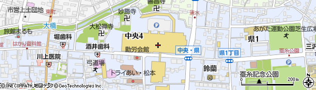 ビストロ ヒカリヤ イオンモール松本周辺の地図