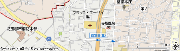 株式会社カワチ薬品　本庄店周辺の地図