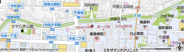 リオネットセンター　松本店周辺の地図