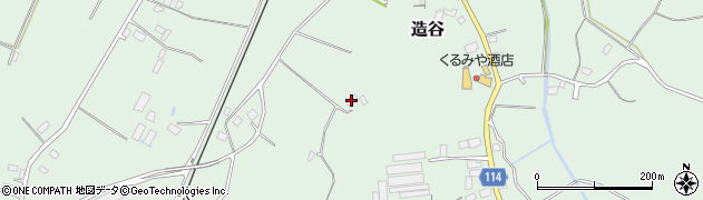 茨城県鉾田市造谷1252周辺の地図