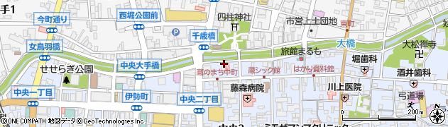 長野證券株式会社　松本支店周辺の地図
