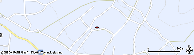 長野県松本市入山辺1727周辺の地図