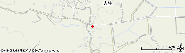 茨城県石岡市吉生1108周辺の地図