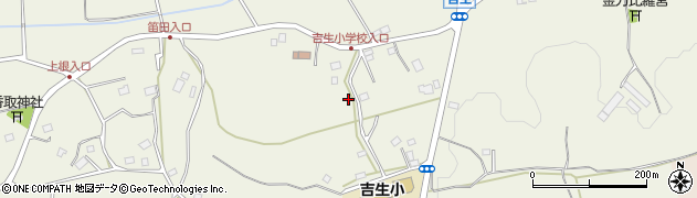 茨城県石岡市吉生528周辺の地図