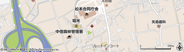 堀米公園周辺の地図