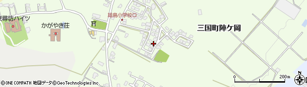 福井県坂井市三国町陣ケ岡周辺の地図