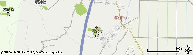 長野県佐久市伴野熊久保周辺の地図