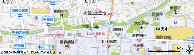 ホテル池田屋周辺の地図