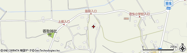 茨城県石岡市吉生584周辺の地図