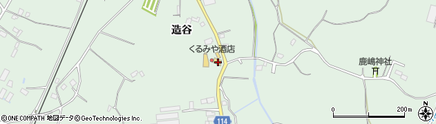 茨城県鉾田市造谷1058周辺の地図
