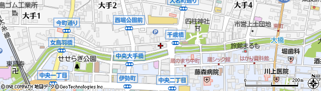 長野銀行松本駅前支店周辺の地図
