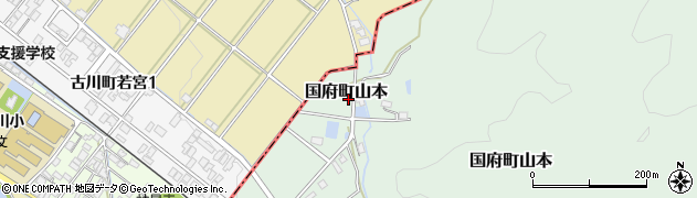岐阜県高山市国府町山本242周辺の地図