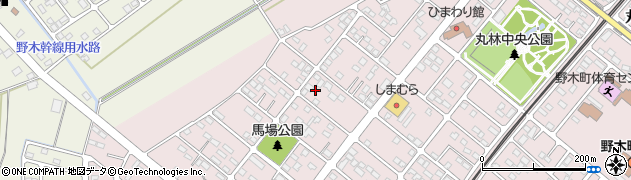 栃木県下都賀郡野木町丸林378周辺の地図