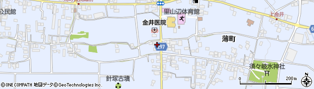 長野県松本市里山辺薄町3084周辺の地図