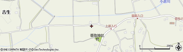 茨城県石岡市吉生3615周辺の地図