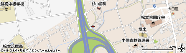 朝日サニター株式会社　松本営業所周辺の地図