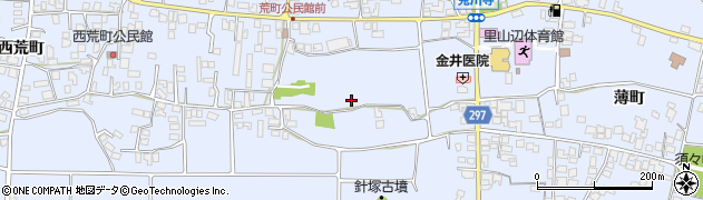 長野県松本市里山辺兎川寺3118周辺の地図