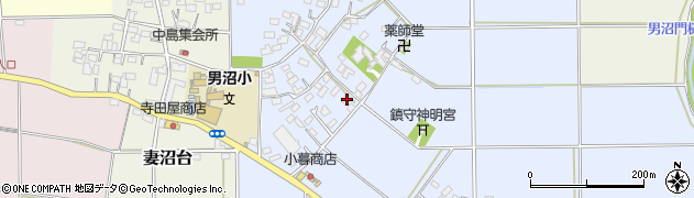 埼玉県熊谷市男沼74周辺の地図