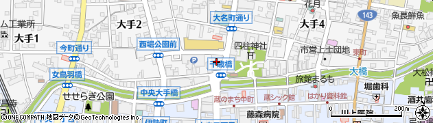 八十二銀行松本営業部 ＡＴＭ周辺の地図