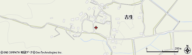 茨城県石岡市吉生1411周辺の地図