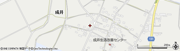茨城県筑西市成井436周辺の地図
