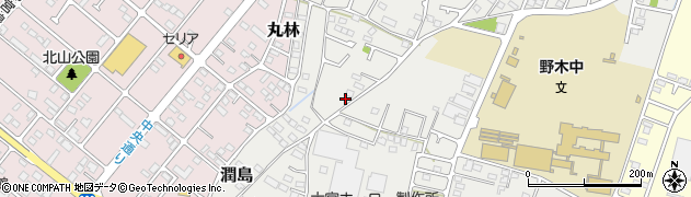 栃木県下都賀郡野木町潤島76-9周辺の地図