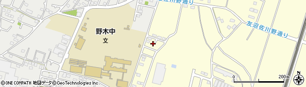 栃木県下都賀郡野木町若林71周辺の地図