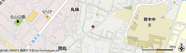 栃木県下都賀郡野木町潤島76-5周辺の地図