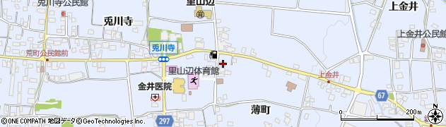 長野県松本市里山辺薄町2917周辺の地図
