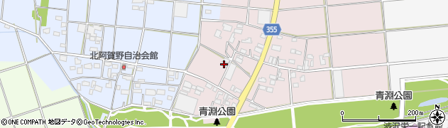 埼玉県深谷市血洗島378周辺の地図