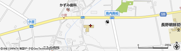 松本市　小宮こどもプラザ周辺の地図